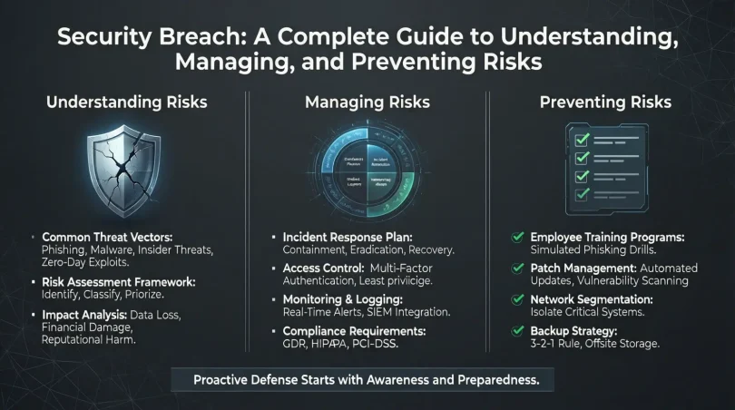 security breach a complete guide to understanding, managing, and preventing risks